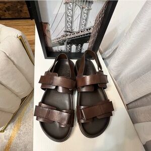 Brown Leather Sandals